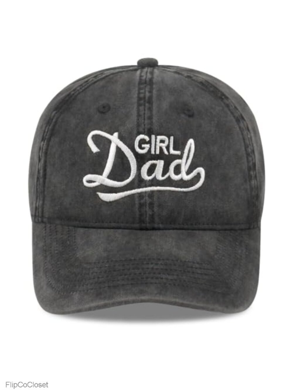 Embroidered Baseball Cap for Women & Men – Vintage Cotton Dad Hat Adjustable